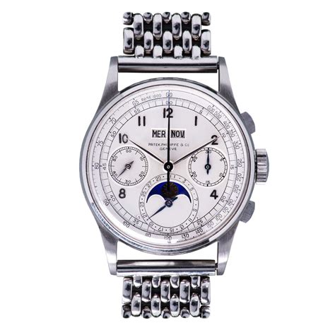 patek philippe stainless steel men& 39|Patek Philippe stainless steel back.